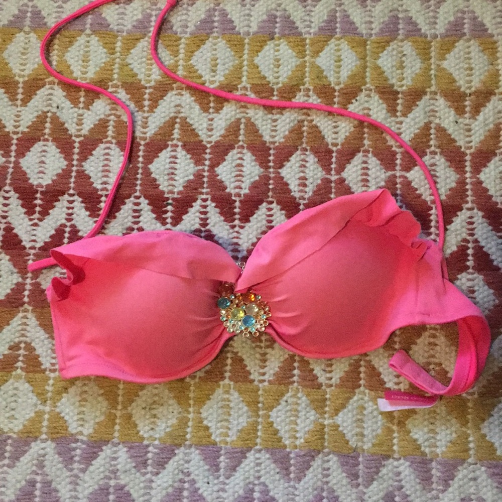 Pink Bikini Top